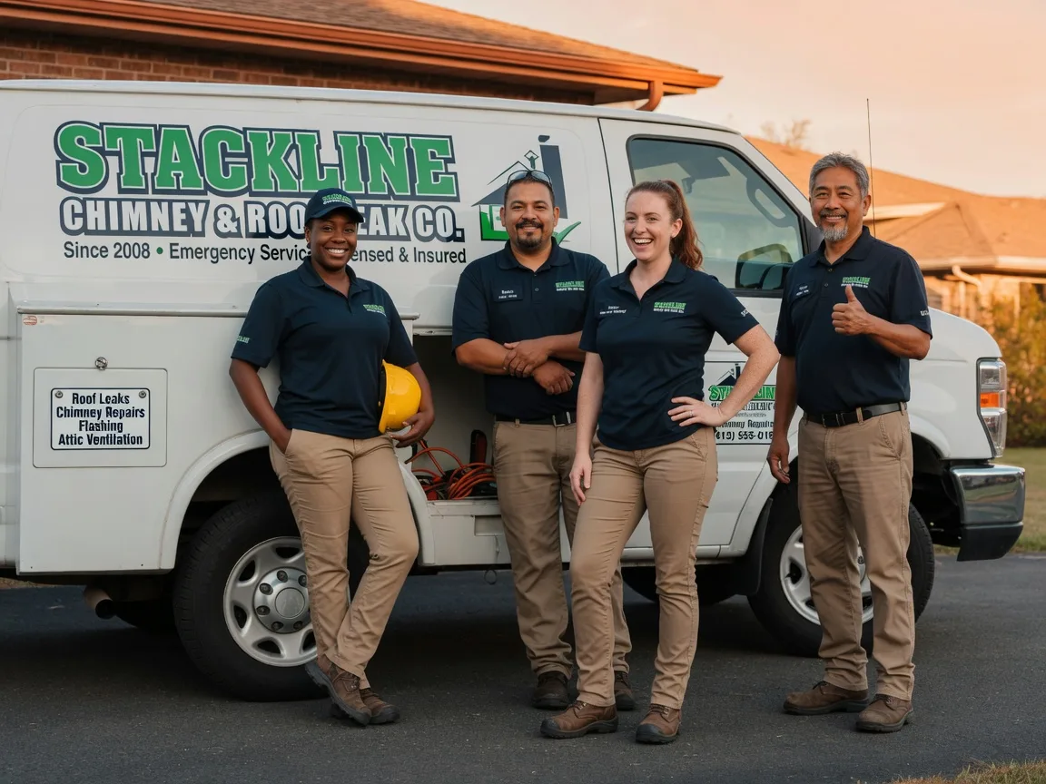 Chimney flashing repair company in Thorp, WA